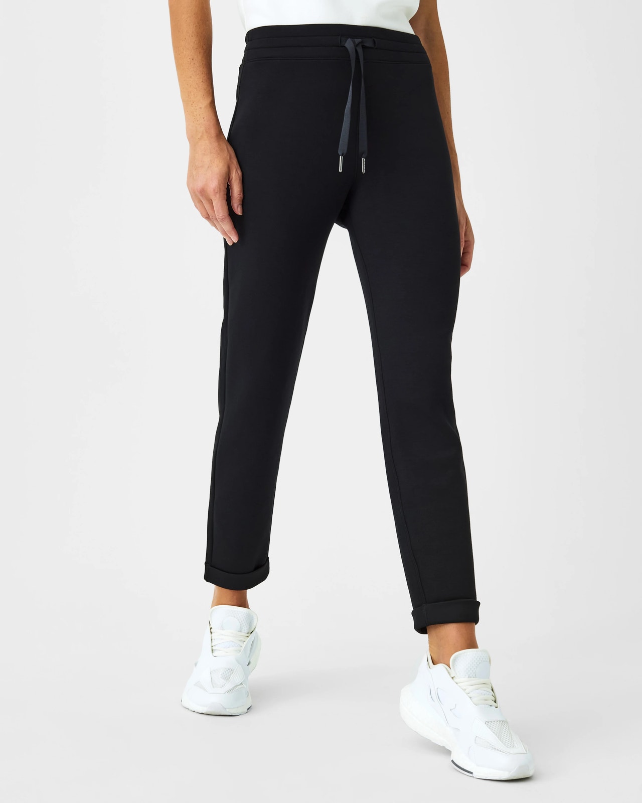 Spanx Airessentials Tapered Pant Black Jogger Pants Sweatpants Women's Size 1x